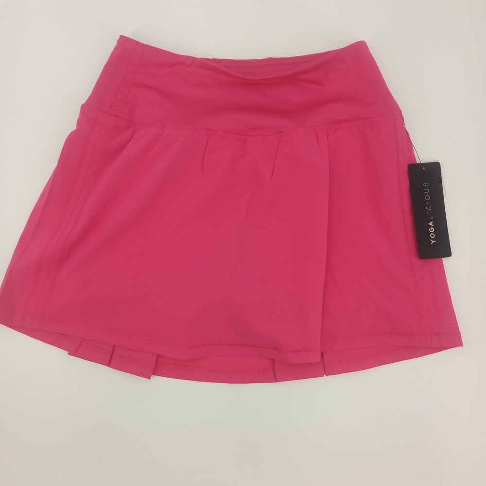 Yogalicious Lightstreme Speed Trap Skort Berry Bliss Pink XS New With Tags